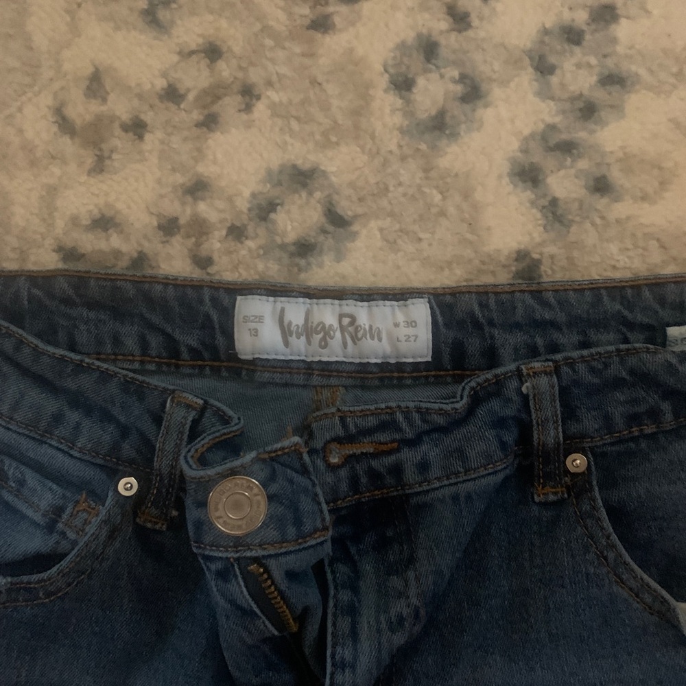 Indigo Blues size 13 dark wash relaxed fit Jeans